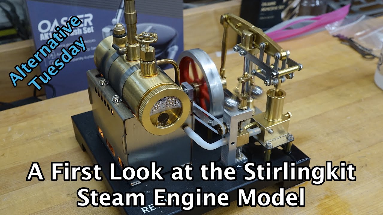A First Look at The Stirlingkit Steam Engine
