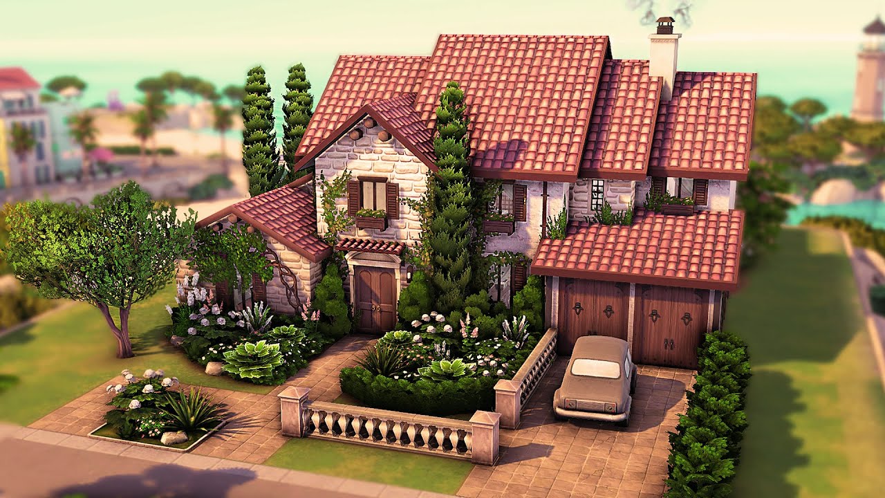 Tartosa Villa | The Sims 4 My Wedding Stories Speed Build