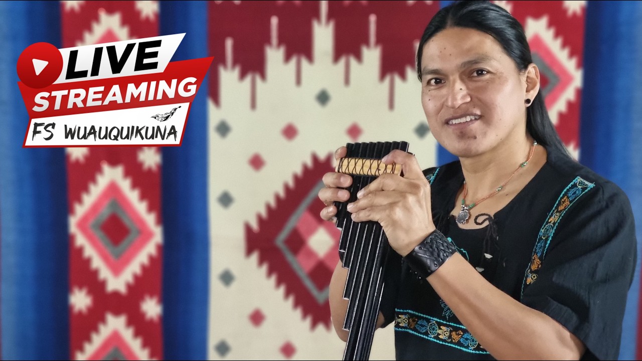 Relax Your Mind #livestream #flutemusic #relax #musicforstudying #fabianwuauquikuna
