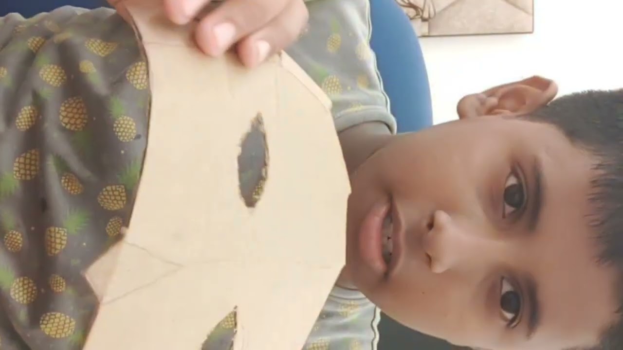 How to make cardboard wolverine mask