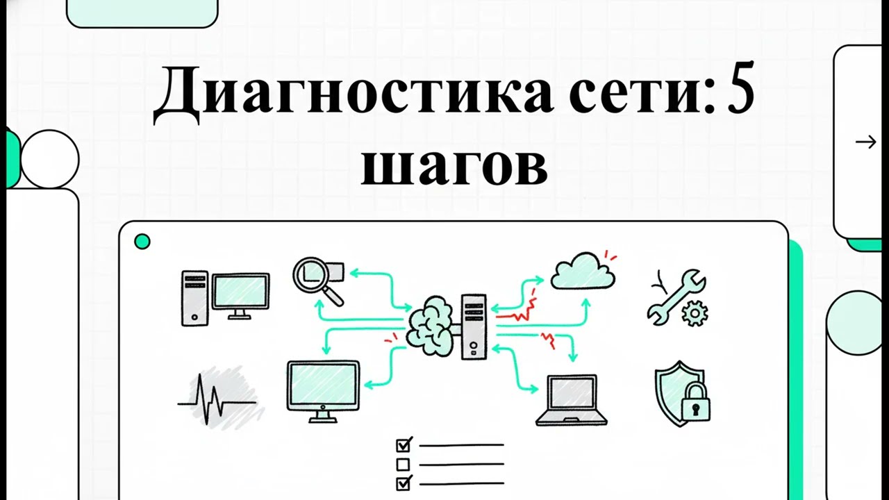 12. Процедуры проверки оборудования в компьютерных сетях