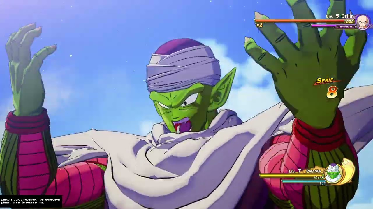 DRAGON BALL Z  KAKAROT Gameplay ita Junior vs Crilin