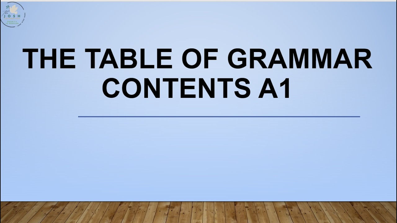 A1 English Grammar Lesson 37 | Complete A1 Grammar Review | Learn English with Aime