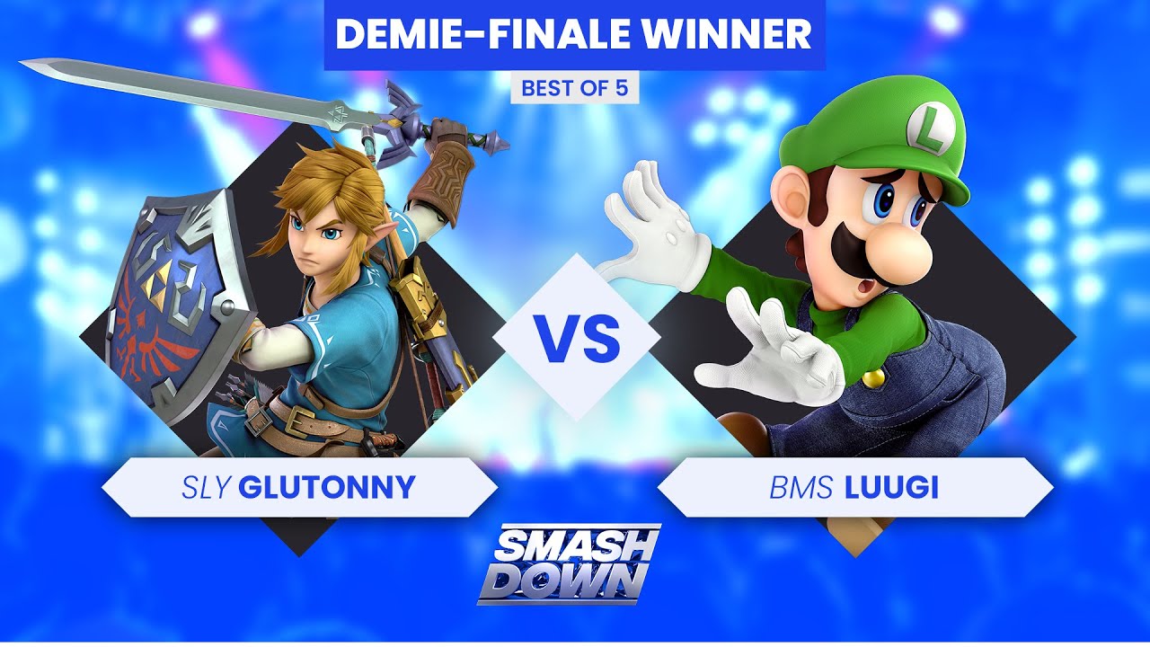 GLUTONNY 🆚 BMS LUUGI | TOP 8 - Demi-finale Winner [SmashDown]