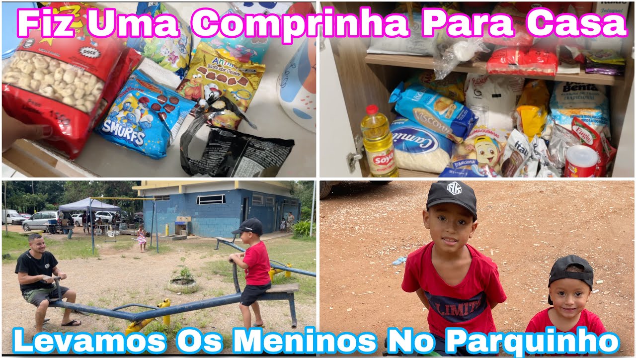 COMPRA COM 432,00 - COMPENSOU ? - LEVAMOS OS MENINOS NO PARQUINHO - DIA GOSTOSO - CAROL GOMES 