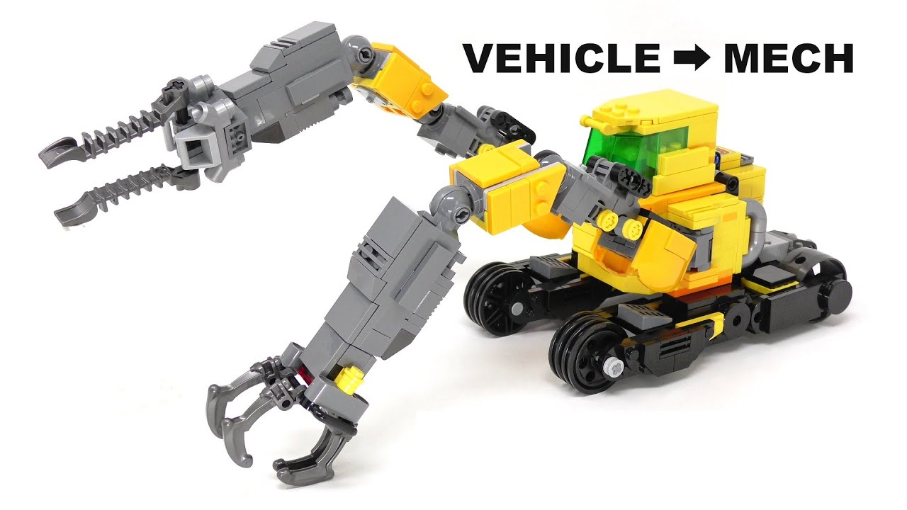 Модернизация трансформирующегося конструктора LEGO моего сына