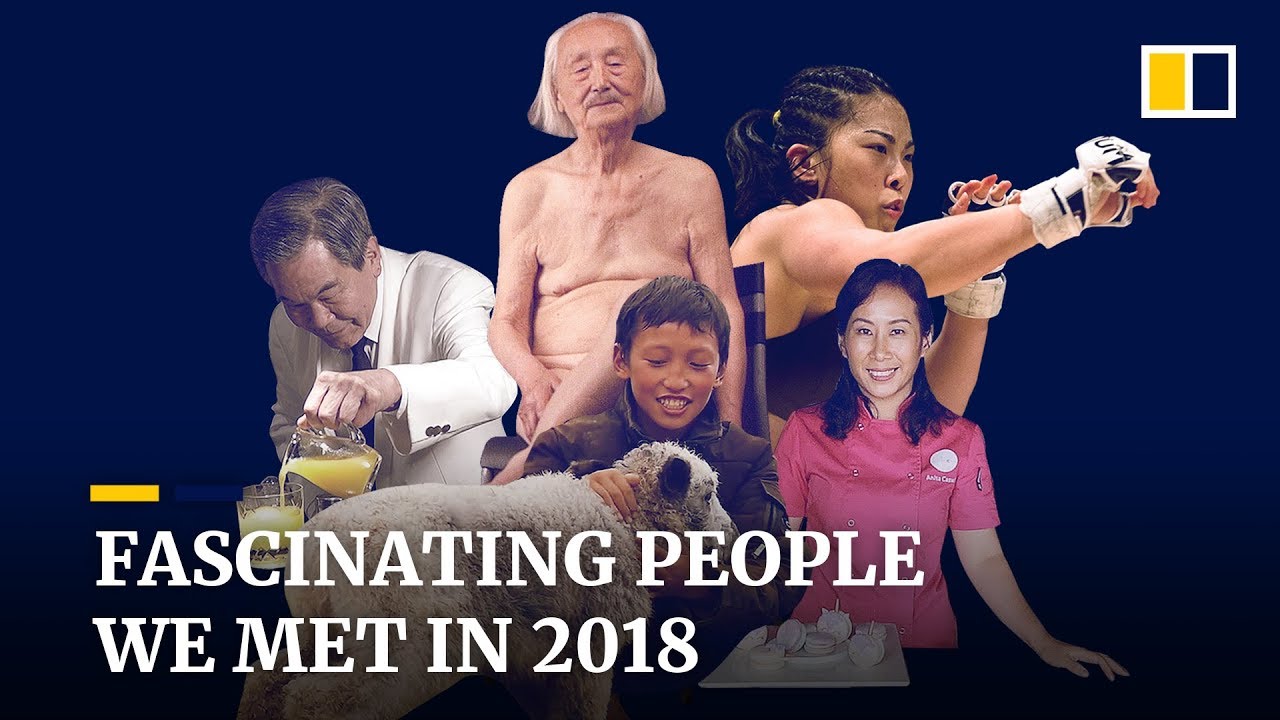 Fascinating people we met in 2018