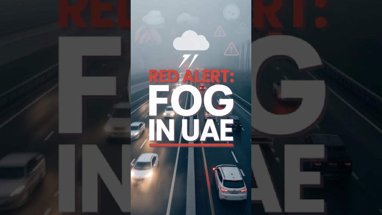 UAE Weather: Red Alert for Fog | Chance of Rain & Hail