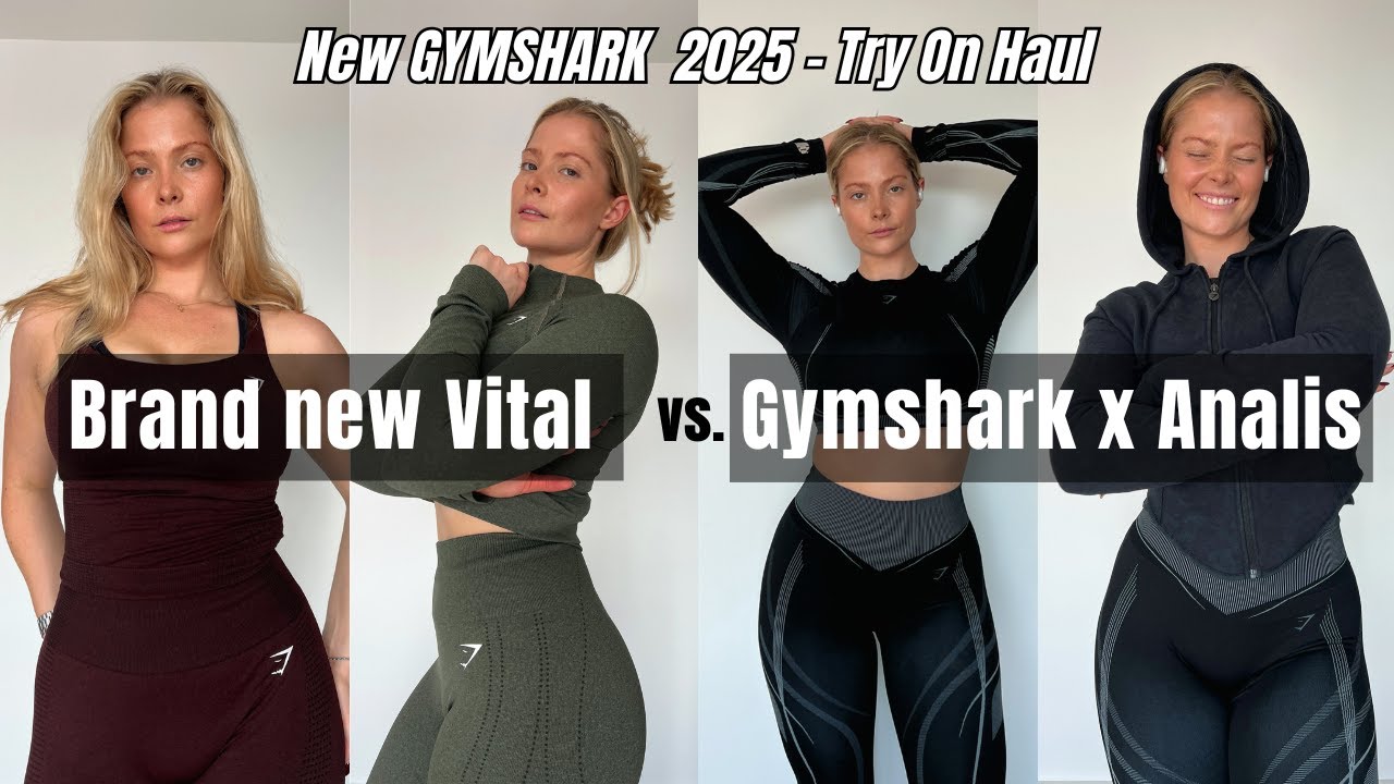 NEW IN GYMSHARK | Vital Warm, Soft & 2.0 + Analis Cruz