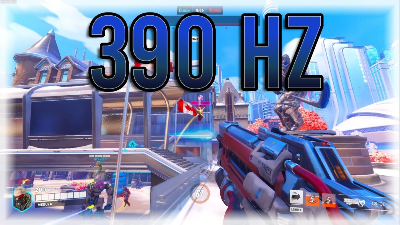 Soldier76 on a 390hz Monitor | Overwatch 2 Clip dump #2