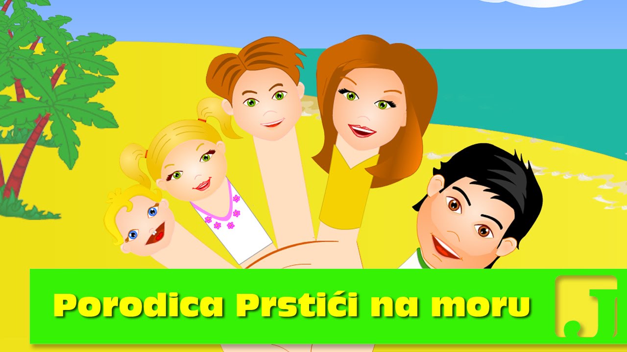 Porodica Prstići na letovanju | Dečije pesme | Finger Family | Jaccoled