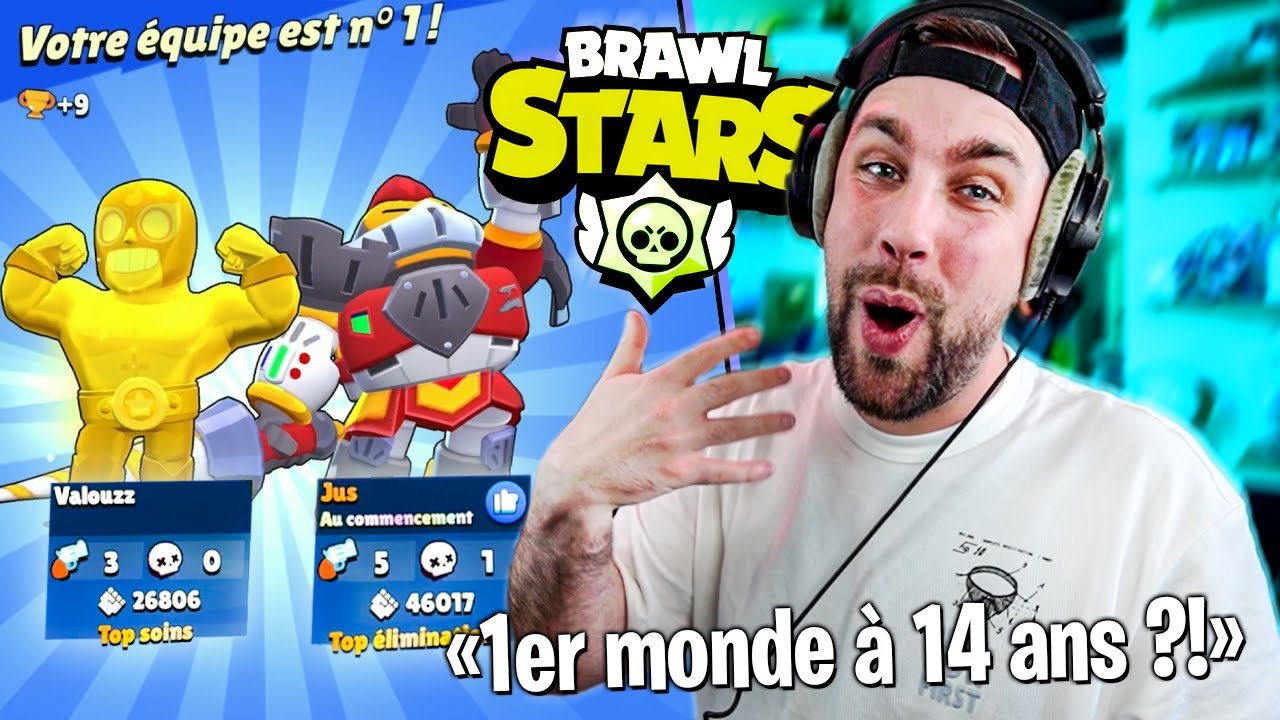 Il a 14 ans et me détruit sur Brawl Stars (duo avec Jus d'orange qui a été 1er monde en classé)