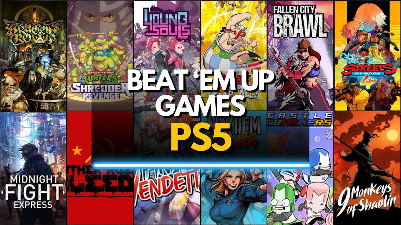 Top 25 Best BEAT EM UP Games for PS5 (2025)