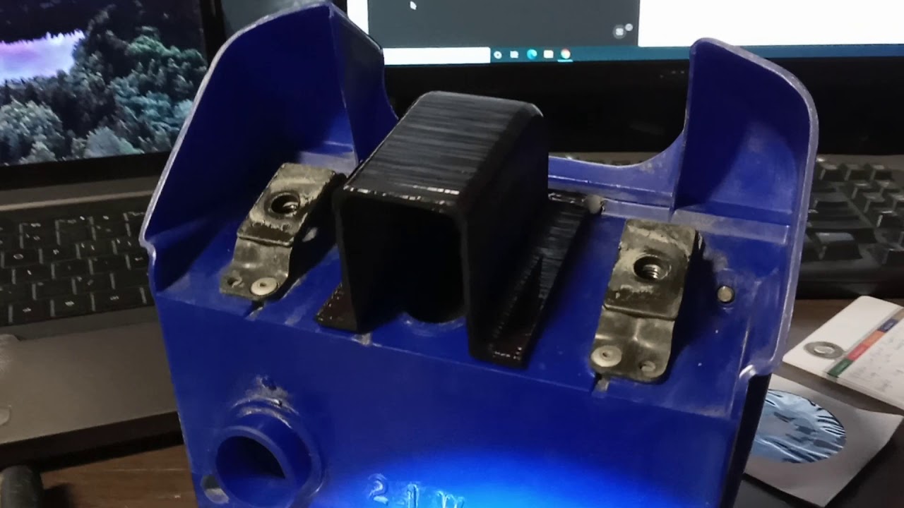 PW 80 snorkel mod and 3D printed shield.