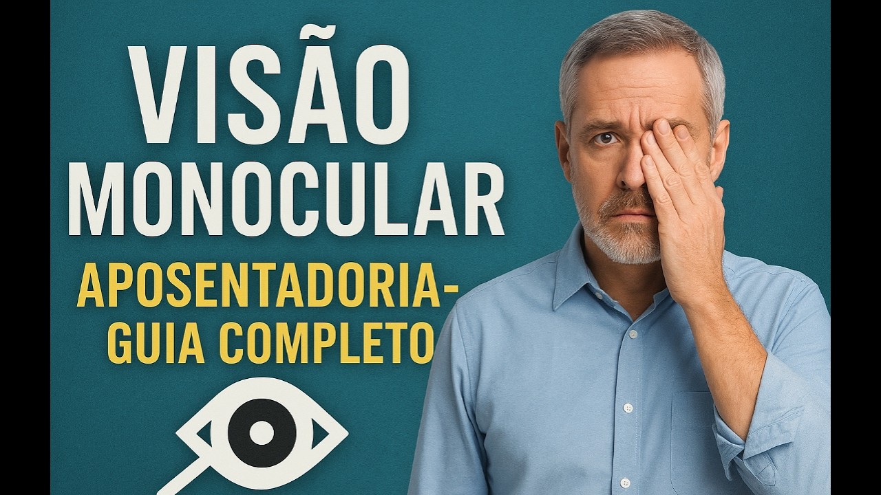 APOSENTADORIA VIS&Atilde;O MONOCULAR: O Guia Definitivo (PCD INSS)