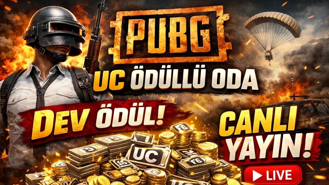 💎 PUBG UC Ödüllü Oda – Kazanan UC’yi Kapar!