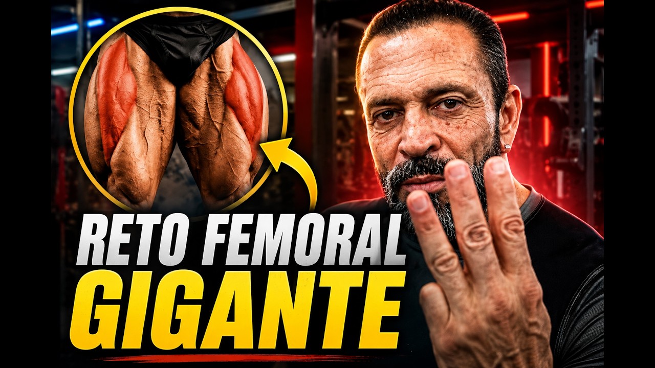 3 VARIAÇÕES PARA CRESCER SEU RETO FEMORAL /  EXPERIMENTEM FAZER ISSO!