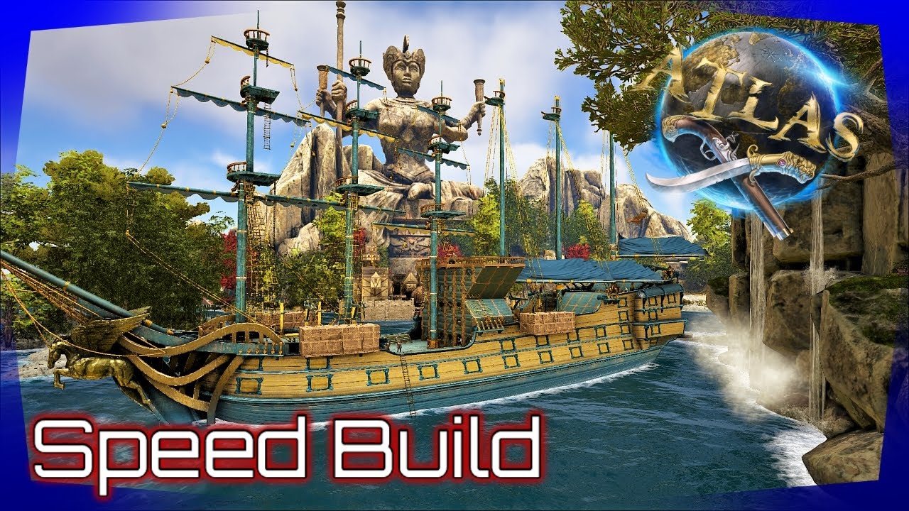 Atlas | Galleon Build | Maersk Gold Line | Speed Build | Atlas Official