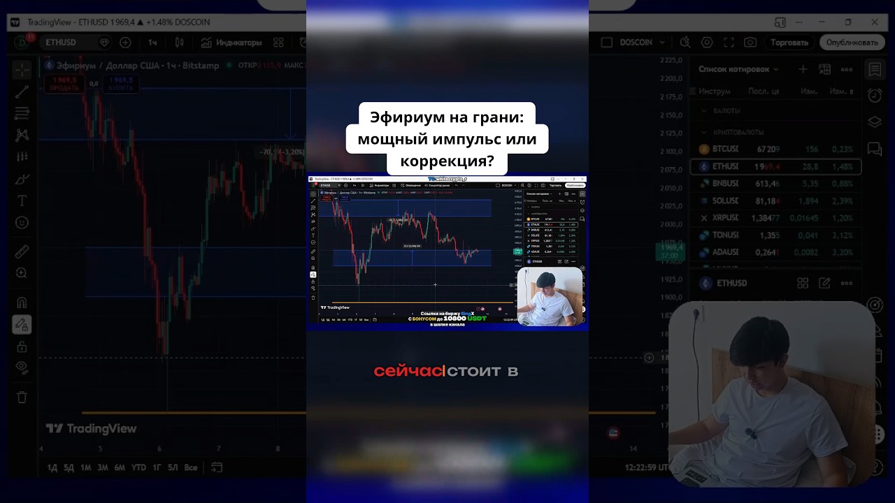 ЭФИРИУМ НА ГРАНИ🚨😱 #ethereum #bitcoin #биткоин