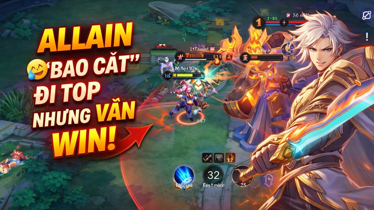 ALLAIN “BAO CÁT” RANH BẠCH KIM ĐI TOP NHƯNG VẪN WIN! 🔥