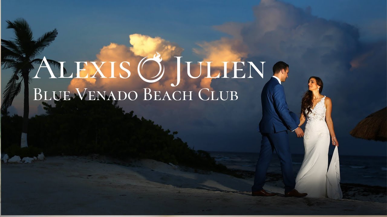 Private Blue Venado Beach Club Wedding | Playa del Carmen Mexico