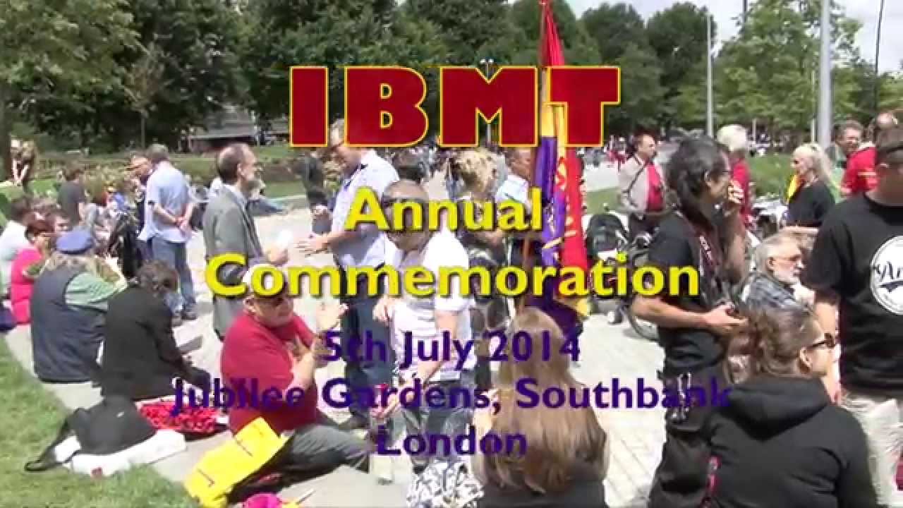 IBMT Annual Commemoration - London 2014