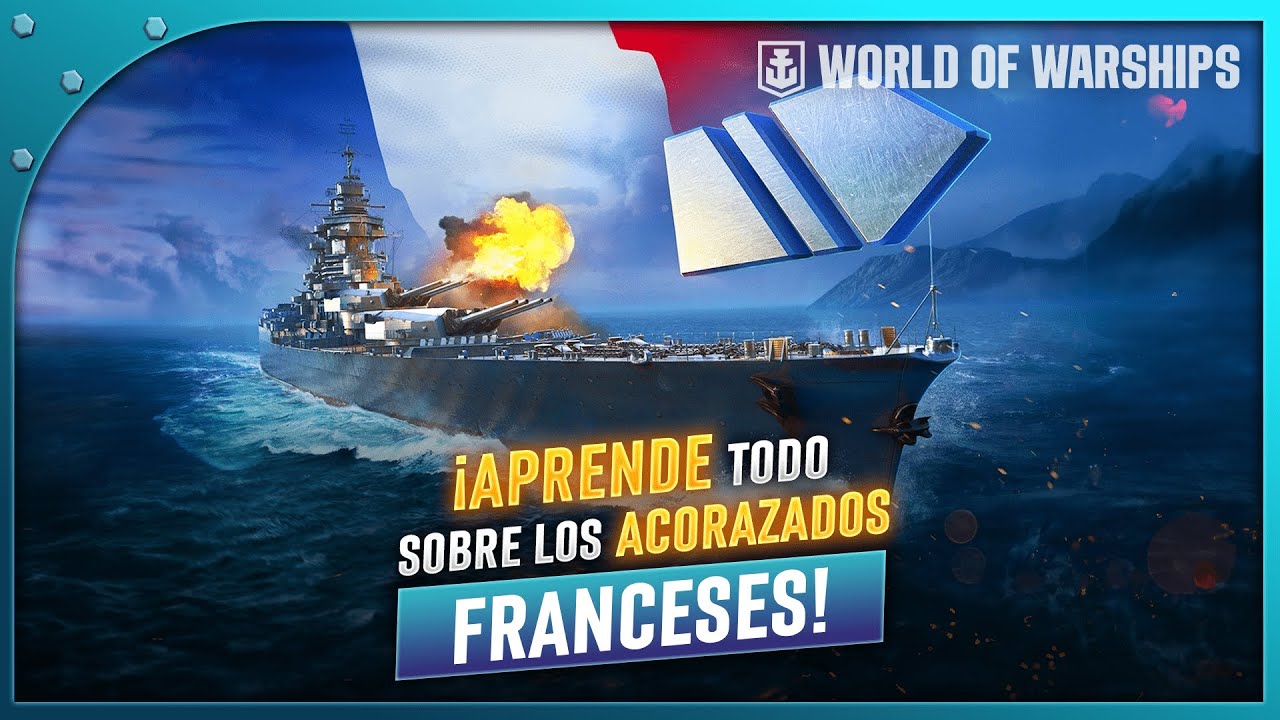 ¡GUIA COMPLETA para los ACORAZADOS FRANCESES en WORLD OF WARSHIPS! | ¡ACTUALIZADO 2024!