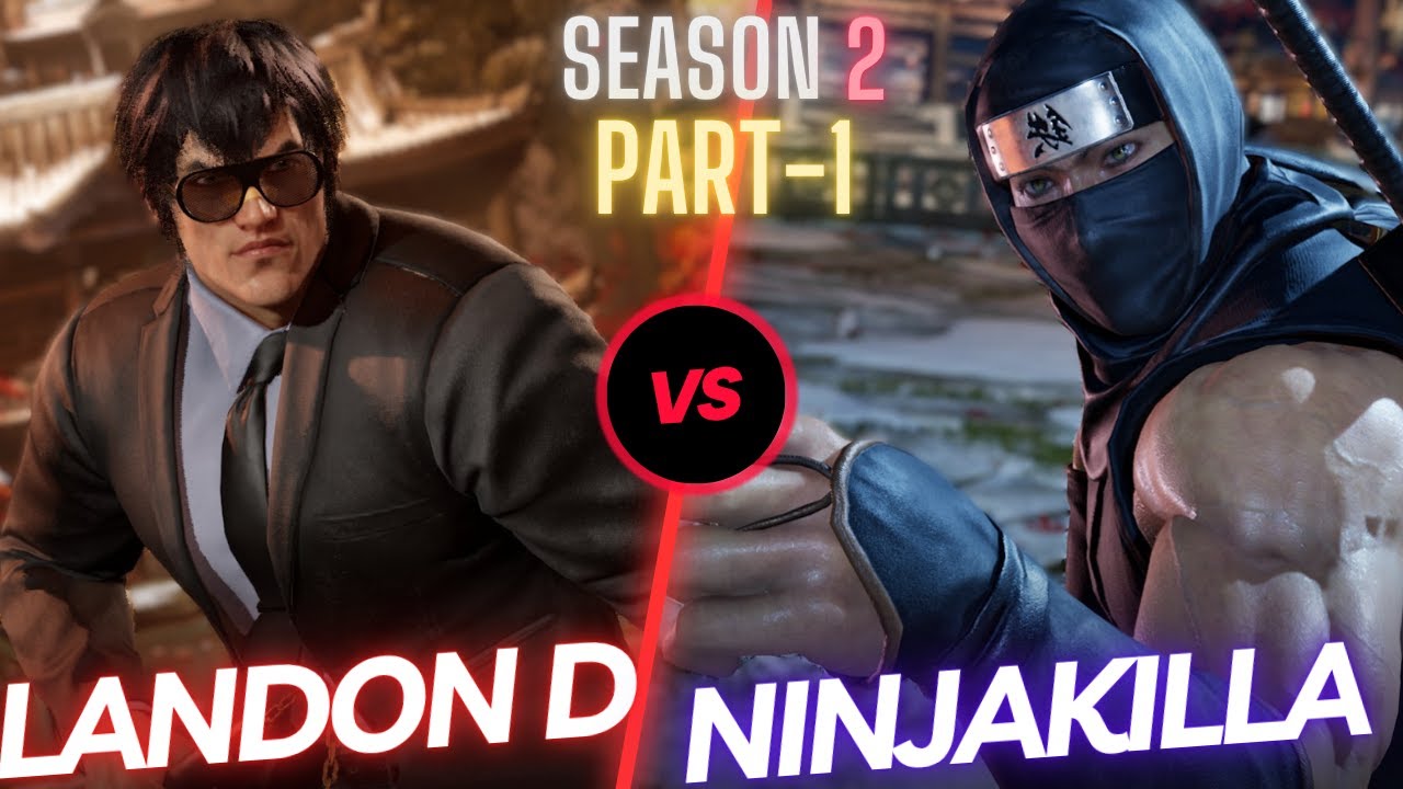 Tekken 8 | NinjaKilla (Law) VS Landon D (Law) Part-1 Player Match