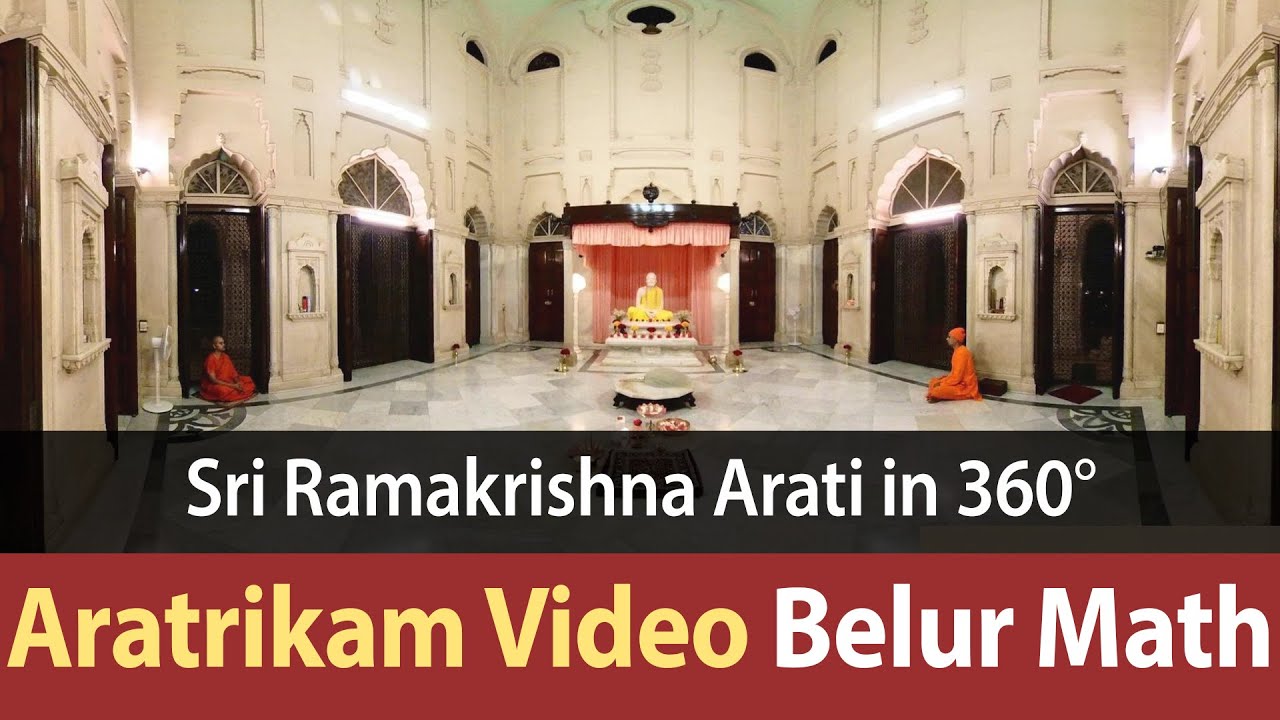 Sri Ramakrishna Arati at Belur Math | Watch in 360 VR