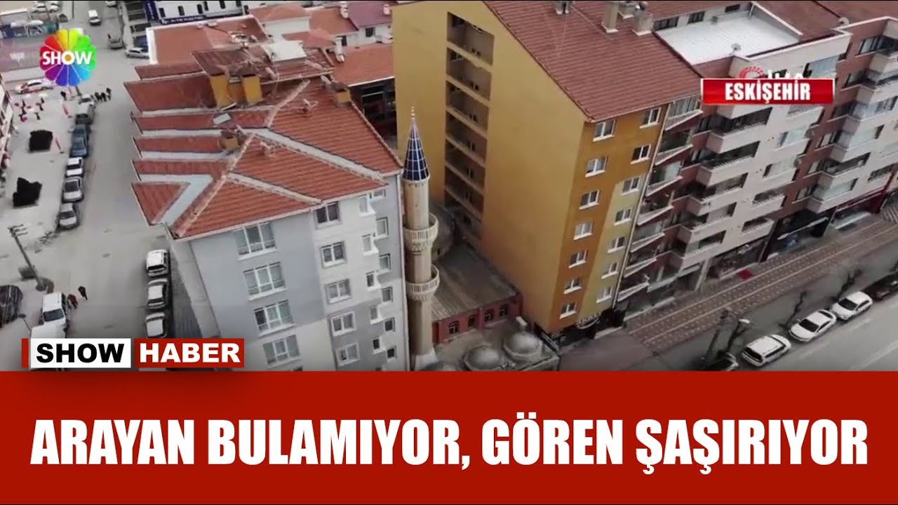 Apartmanlar arasında bir cami!