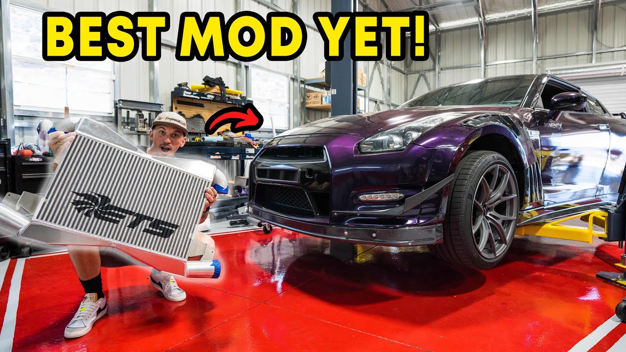 Rebuilding a Wrecked R35 GTR.. THE FINAL MOD!