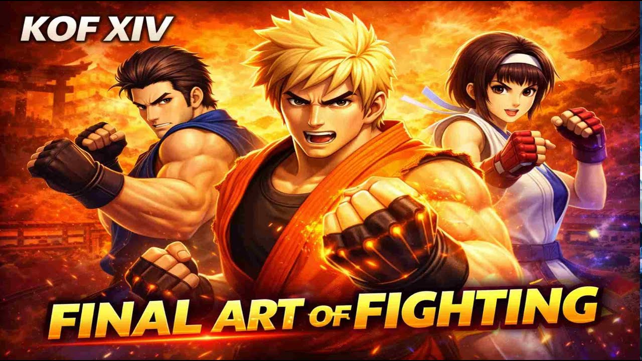 KOF XIV | Final del Team Art of Fighting 🥋🔥 (Ryo, Robert y Yuri)