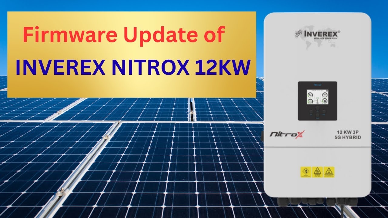 Firmware update of Inverex Nitrox 12kw