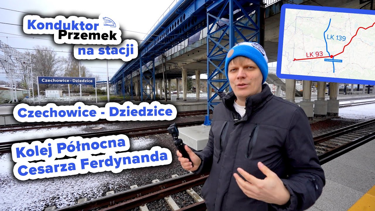 KONDUKTOR PRZEMEK NA STACJI CZECHOWICE-DZIEDZICE