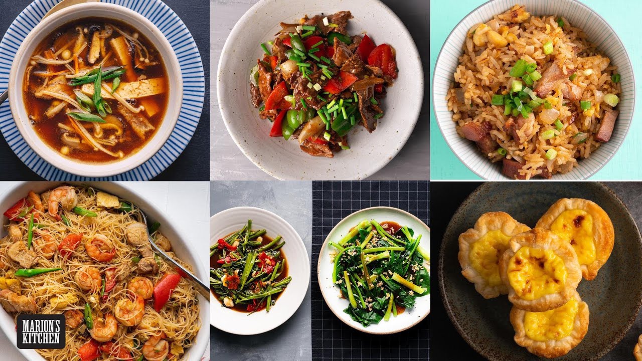 7 easy recipes for your next dinner party | Soup, Noodles, Dessert & More!| Marion's Kitchen #AtHome