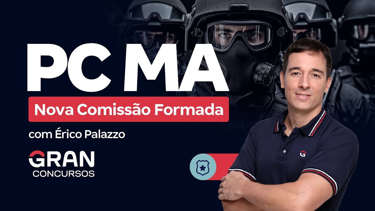 Concurso Polícia Civil MA: Nova Comissão Formada com Érico Palazzo