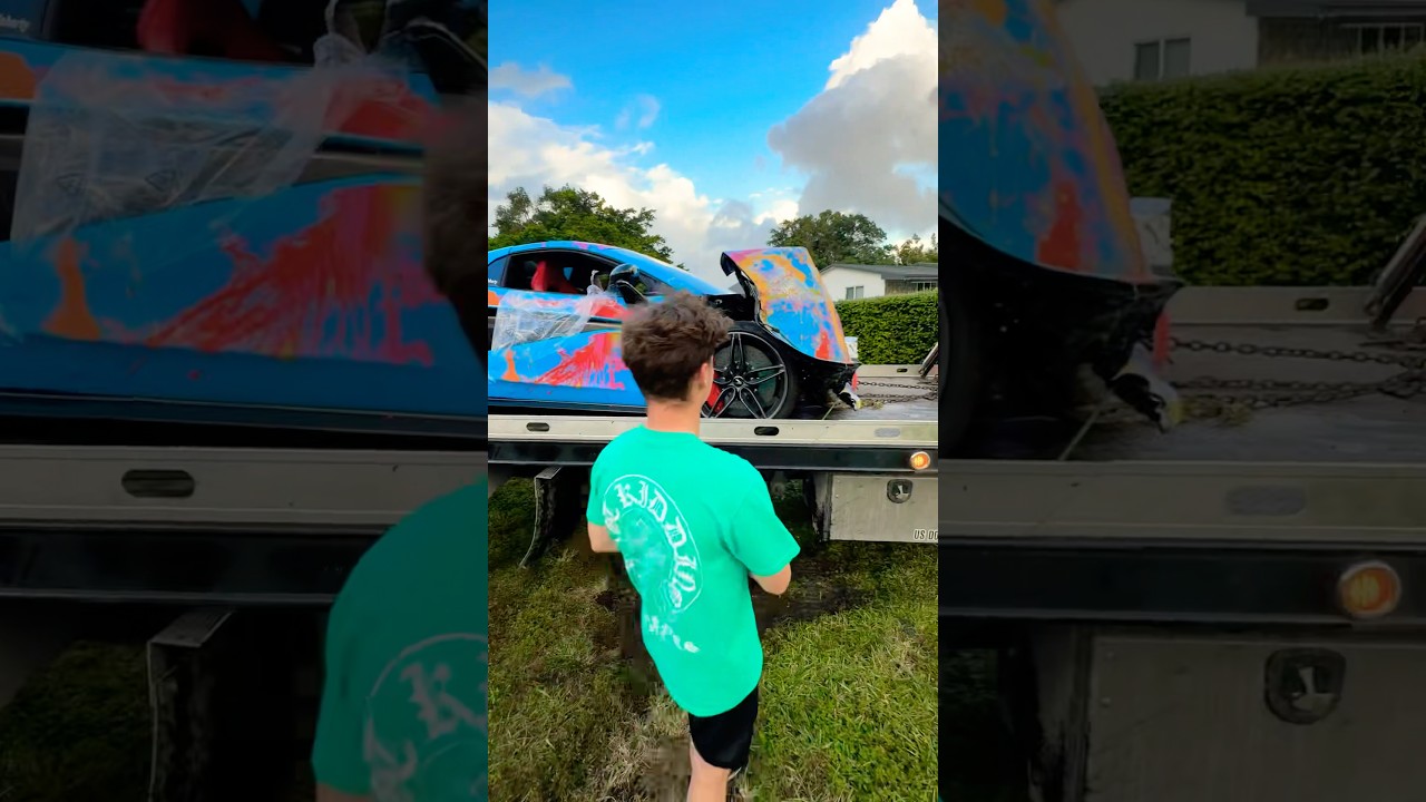 I&rsquo;m Fixing My Crashed McLaren!