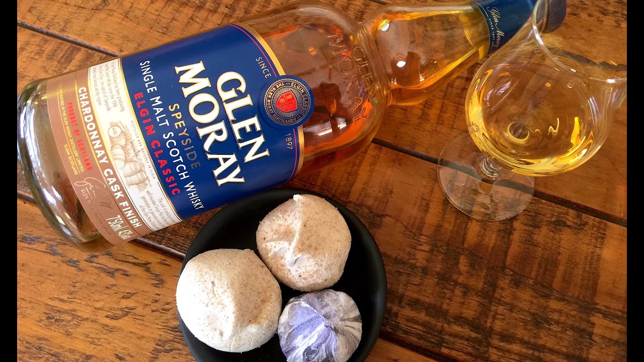 GLEN MORAY CHARDONNAY CASK FINISH: Whisky Tasting and Food Pairing Review