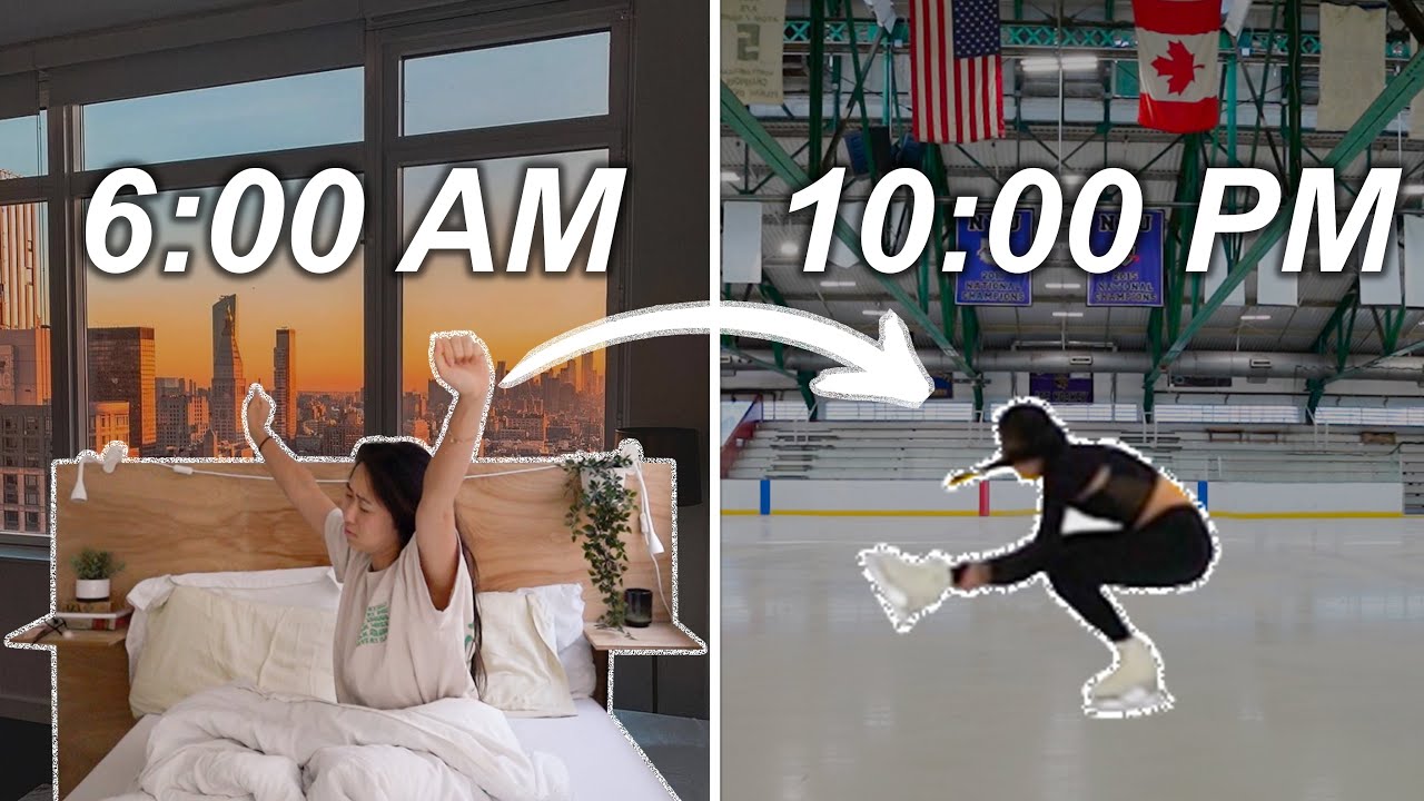 training day in my life as a figure skater living in NYC