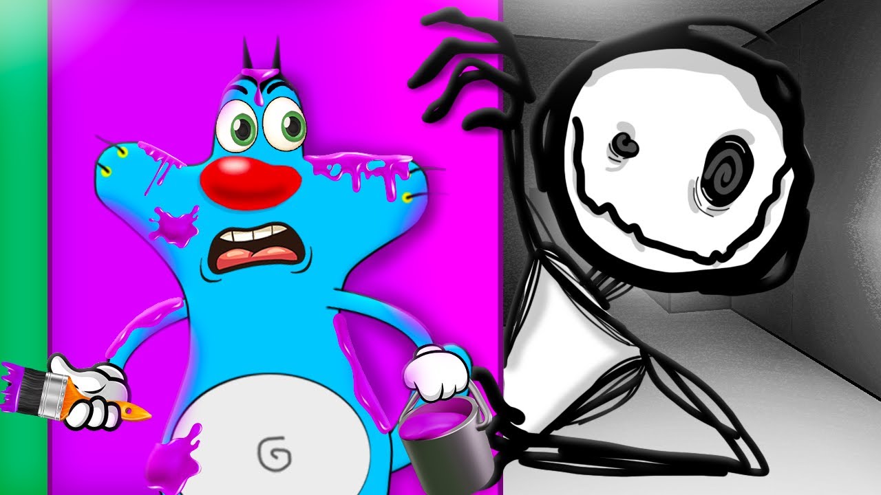 Roblox Colour Or Die Challenge With Oggy And Jack | Rock Indian Gamer |