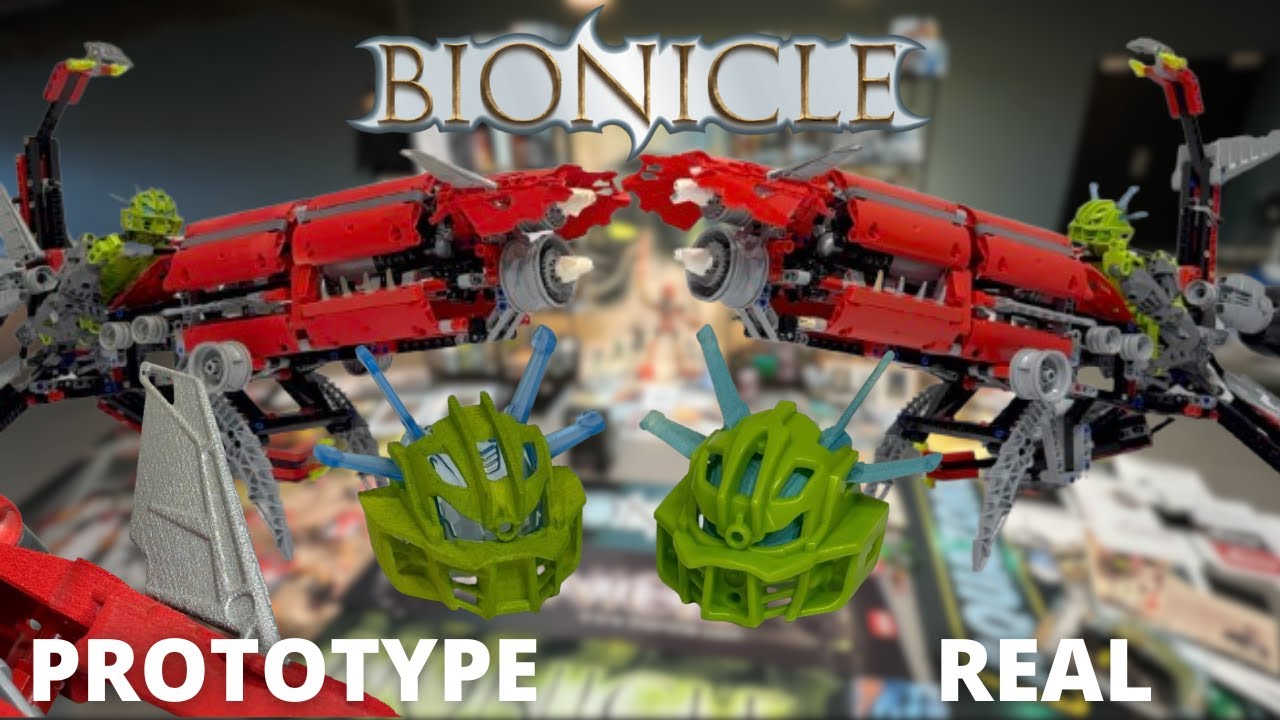 I Acquired a PROTOTYPE Bionicle Set: 2008 Toy Fair Axalara T9