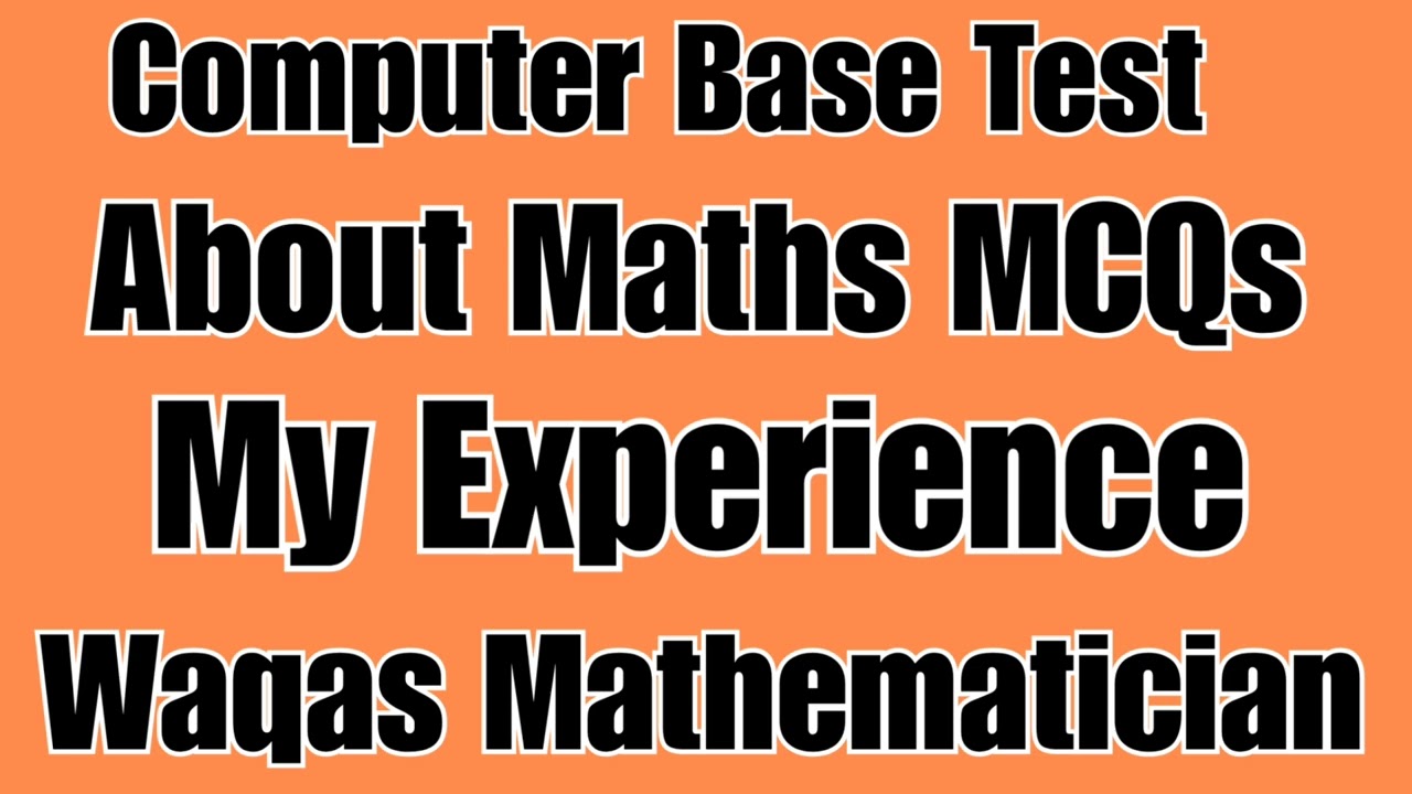 Maths portion of CBT | CBT maths portion | Etea CBT