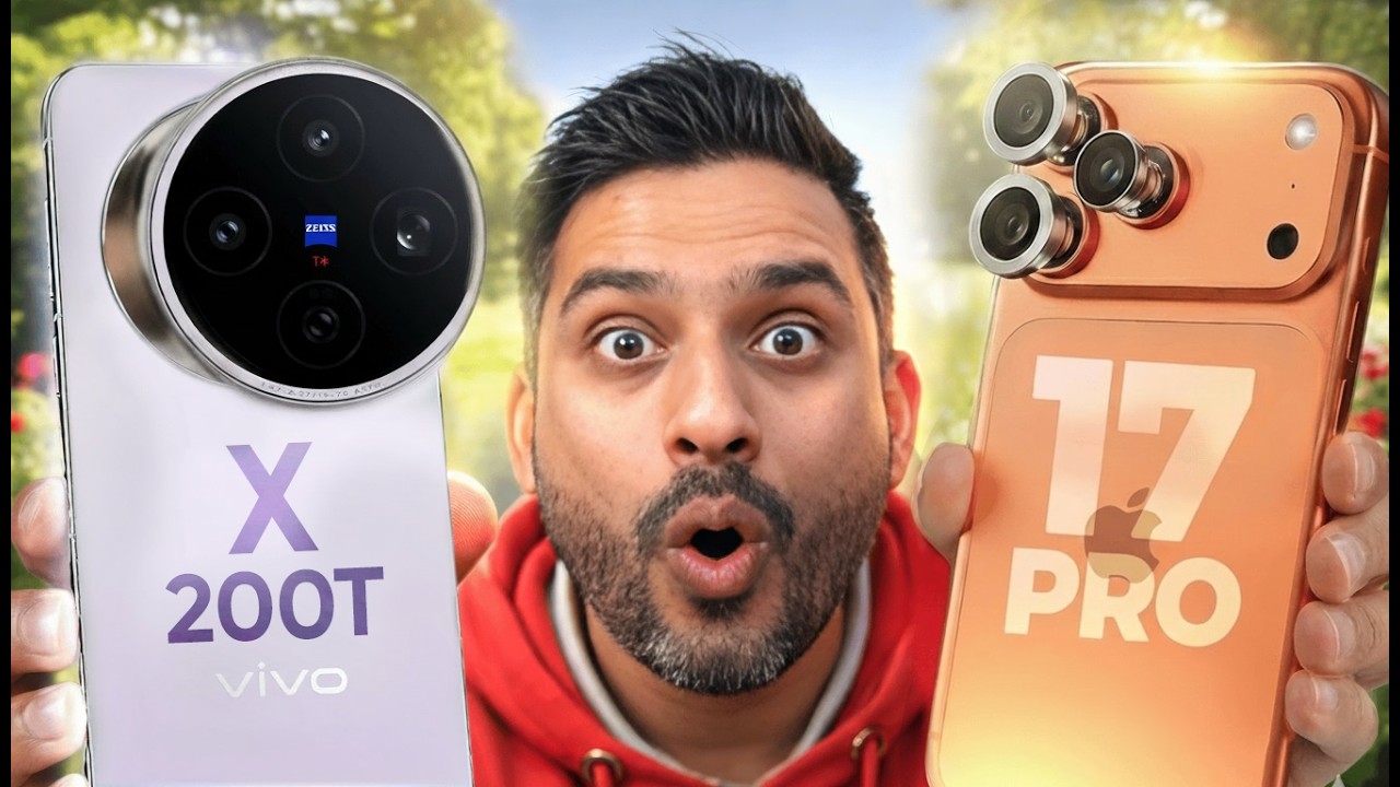 iPhone 17 Pro vs Vivo X200T Camera Test | ₹70,000 Ka Shock