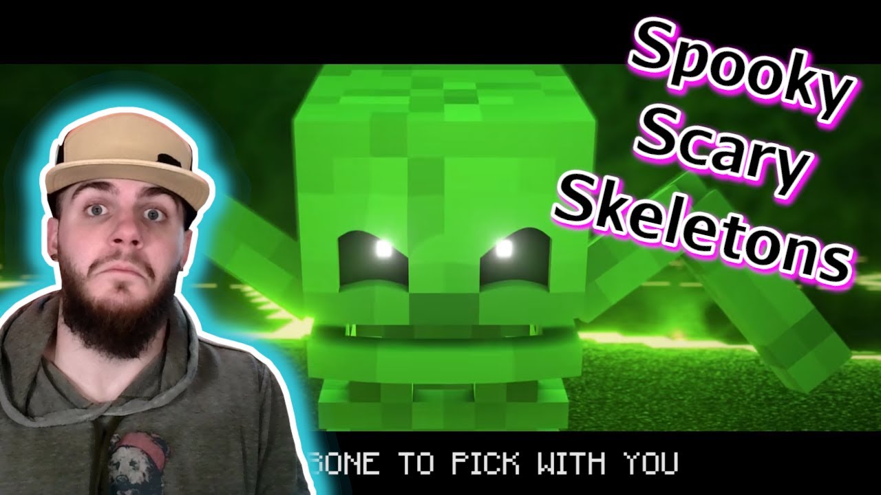Minecraft Skeleton Rap (Reaction) Dan Bull | I've Got A Bone To Pick