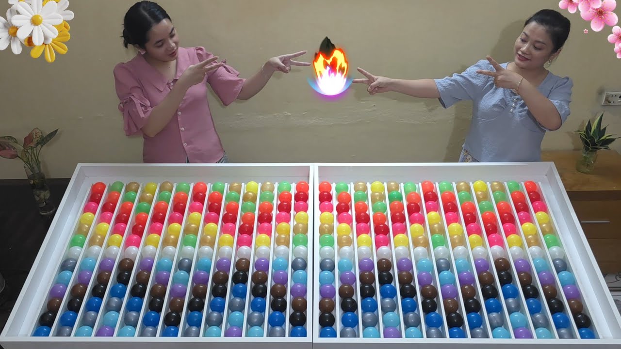 👯&zwj;♂️ Color Ball Sorting Game | Relaxing Puzzle Challenge with a Friend 🎨
