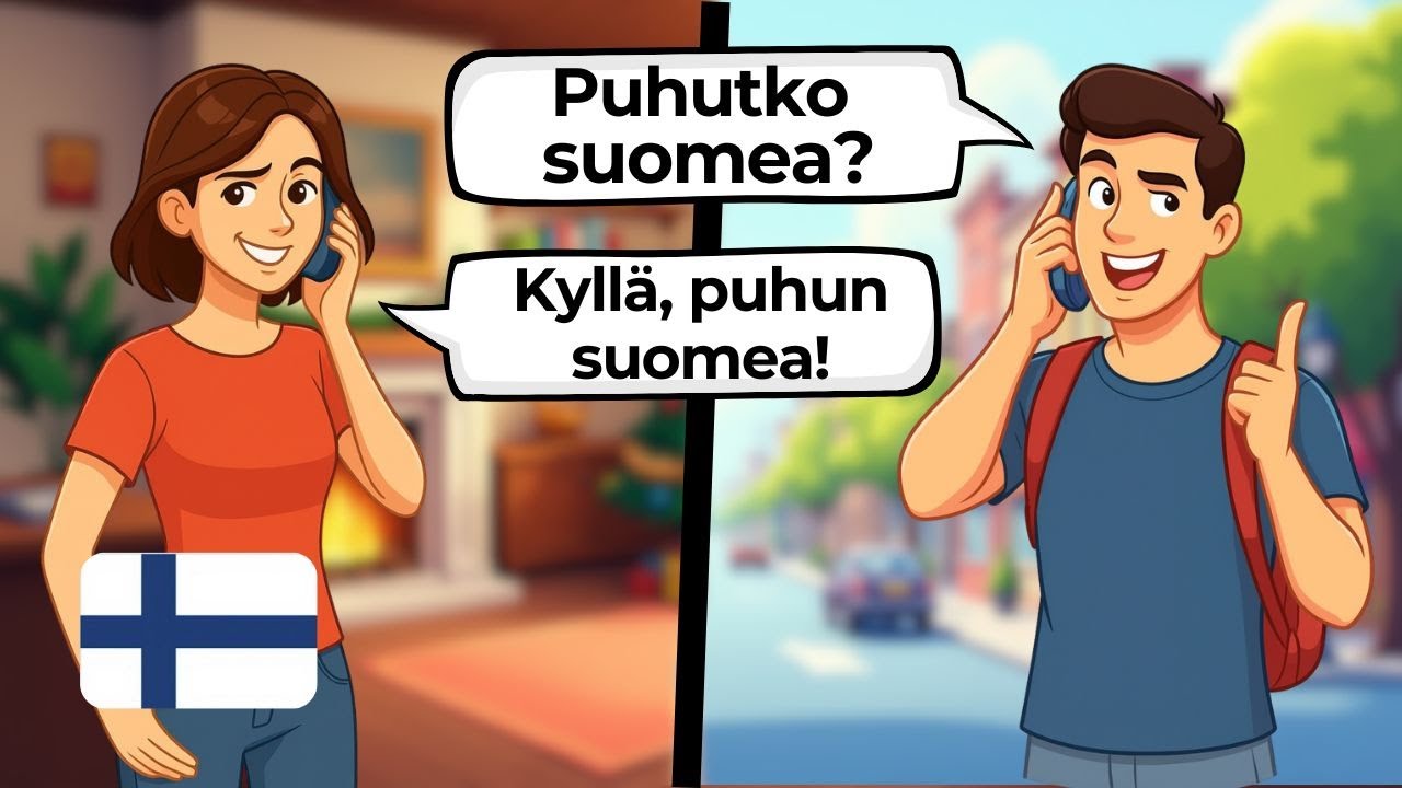 Simple Finnish Conversations | Useful Questions & Answers