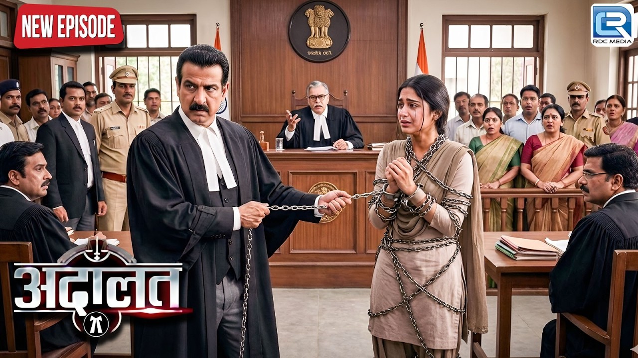 भरी अदालत में KD Pathak एक लड़की को जंजीर से बाँधकर क्यों खींच रहा है? | Adaalat - अदालत | New EP