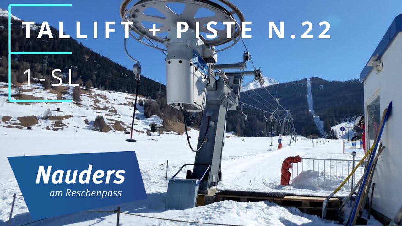 (AT) Nauders | 1-SL "Tallift" + Piste n.22 | Last ride of the day