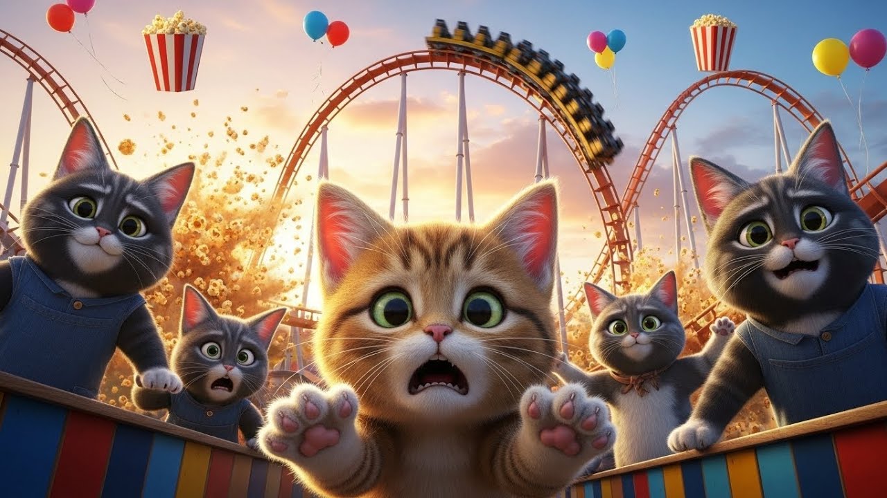When Cats go to Amusement Park