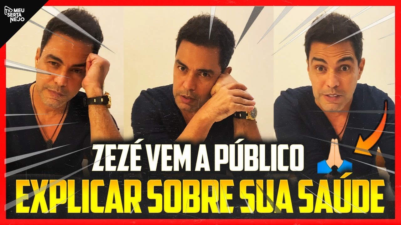 ZEZÉ DI CAMARGO DESABAFA e EXPLICA SOBRE SUA SAÚDE!